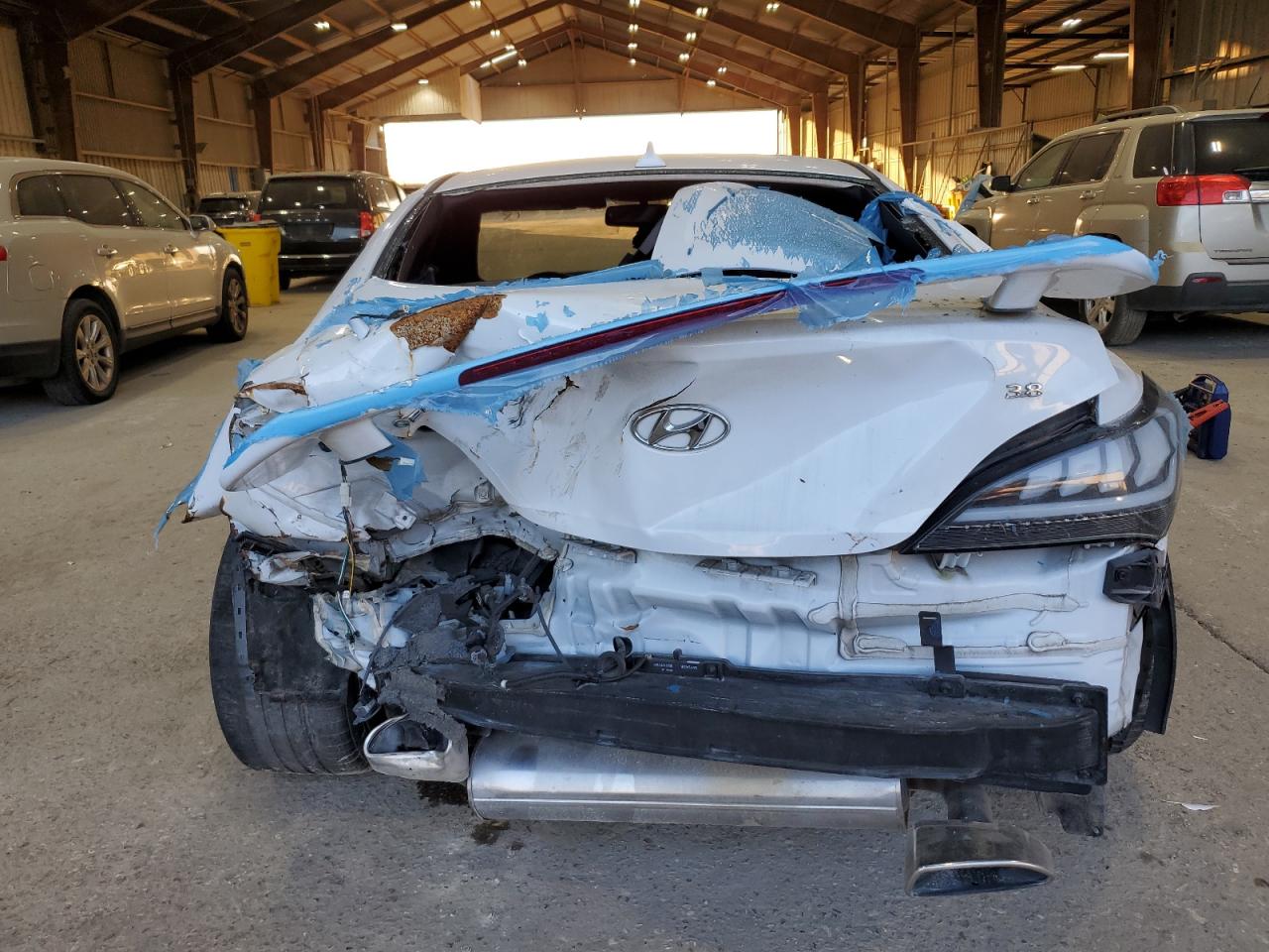 2015 Hyundai Genesis Coupe 3.8L VIN: KMHHU6KJ7FU127650 Lot: 81464295