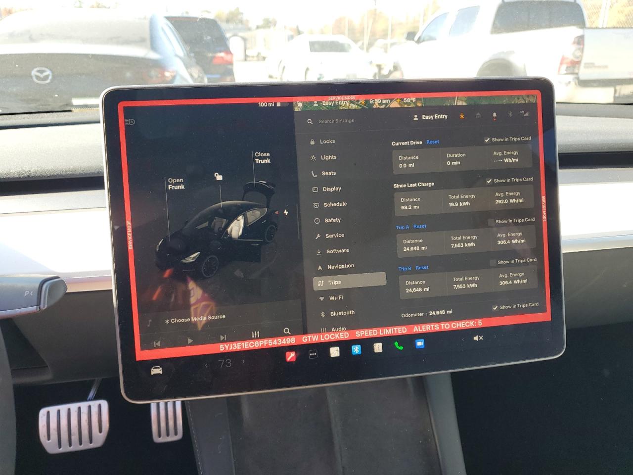 2023 Tesla Model 3 VIN: 5YJ3E1EC6PF543498 Lot: 91192255