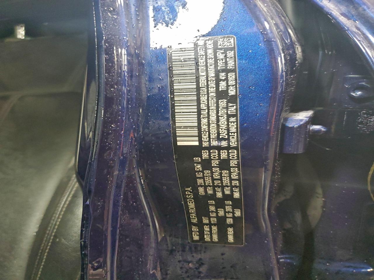 2018 Alfa Romeo Stelvio Ti VIN: ZASFAKBN5J7B71953 Lot: 94145545