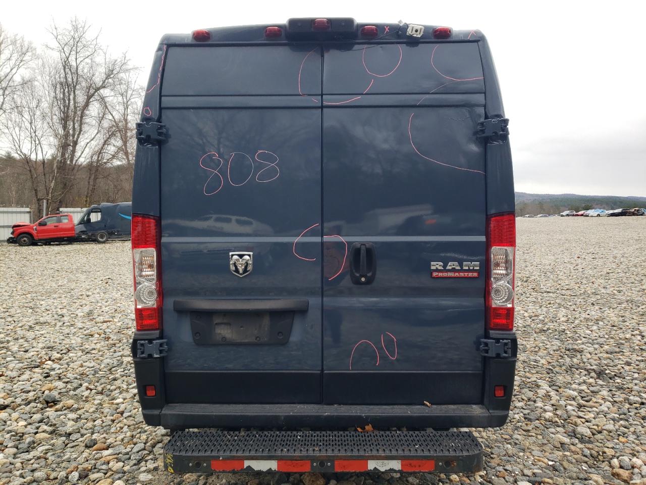 2020 Ram Promaster 3500 Delivery Van VIN: 3C6URVJG3LE136206 Lot: 90783155