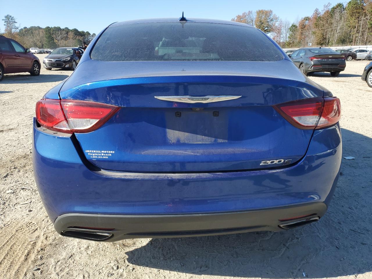 2015 Chrysler 200 S VIN: 1C3CCCBBXFN511929 Lot: 92461555