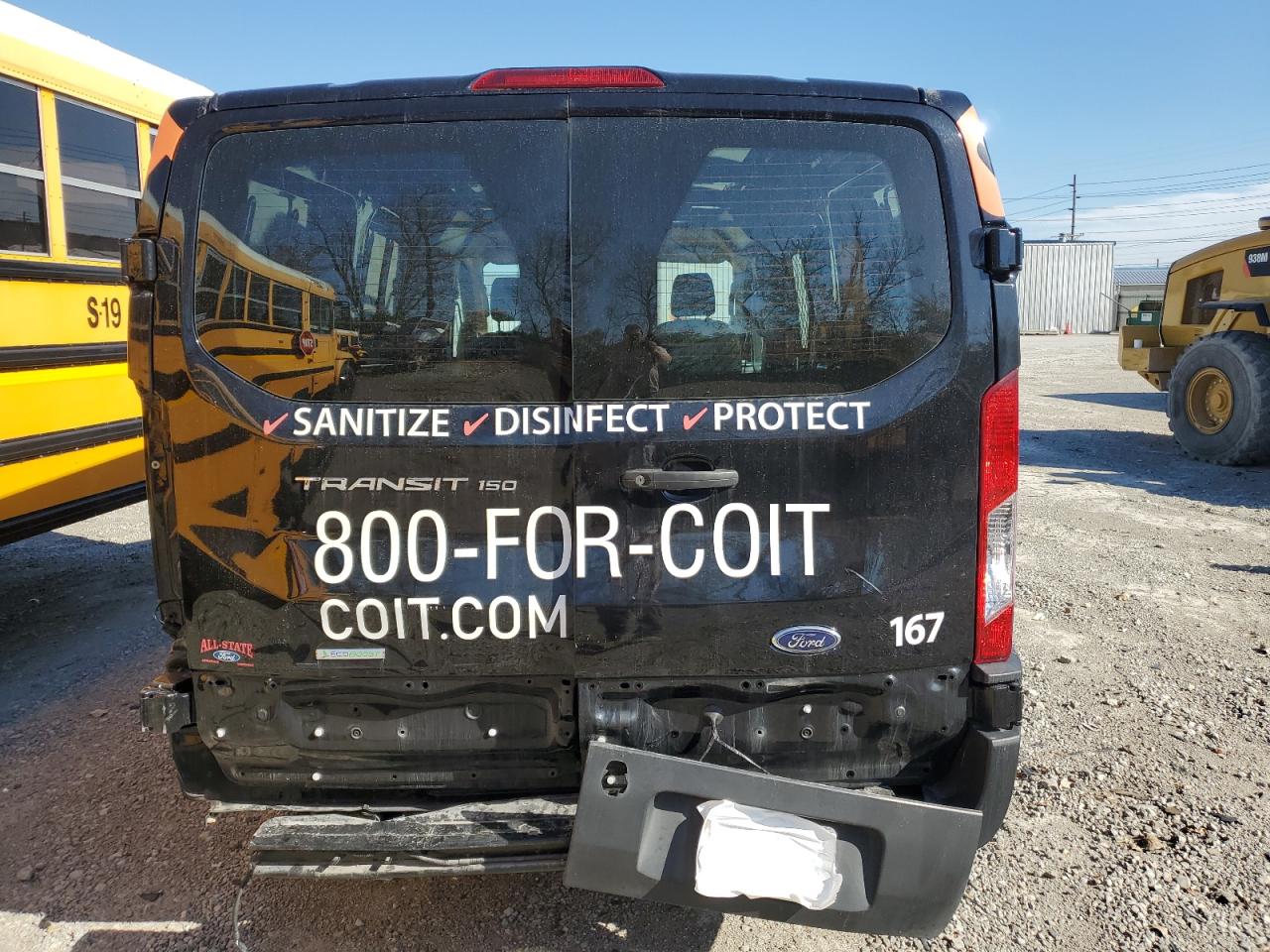 2023 Ford Transit 150 Delivery Van VIN: 1FTYE1YG7PKA85462 Lot: 91233305