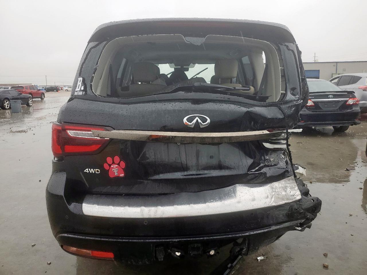 2022 Infiniti Qx80 Luxe VIN: JN8AZ2AE0N9293583 Lot: 93723185