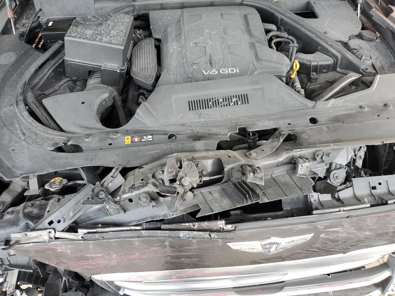 2015 Hyundai Genesis 3.8L VIN: KMHGN4JE7FU044267 Lot: 91042495