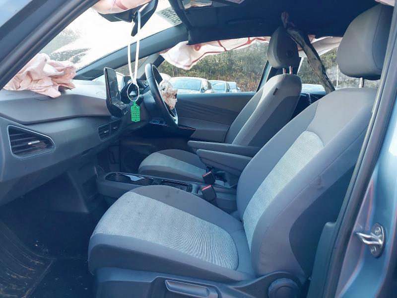 2021 VOLKSWAGEN ID.3 150KW LIFE PRO PERFORMANCE 58KWH 5DR AUTO