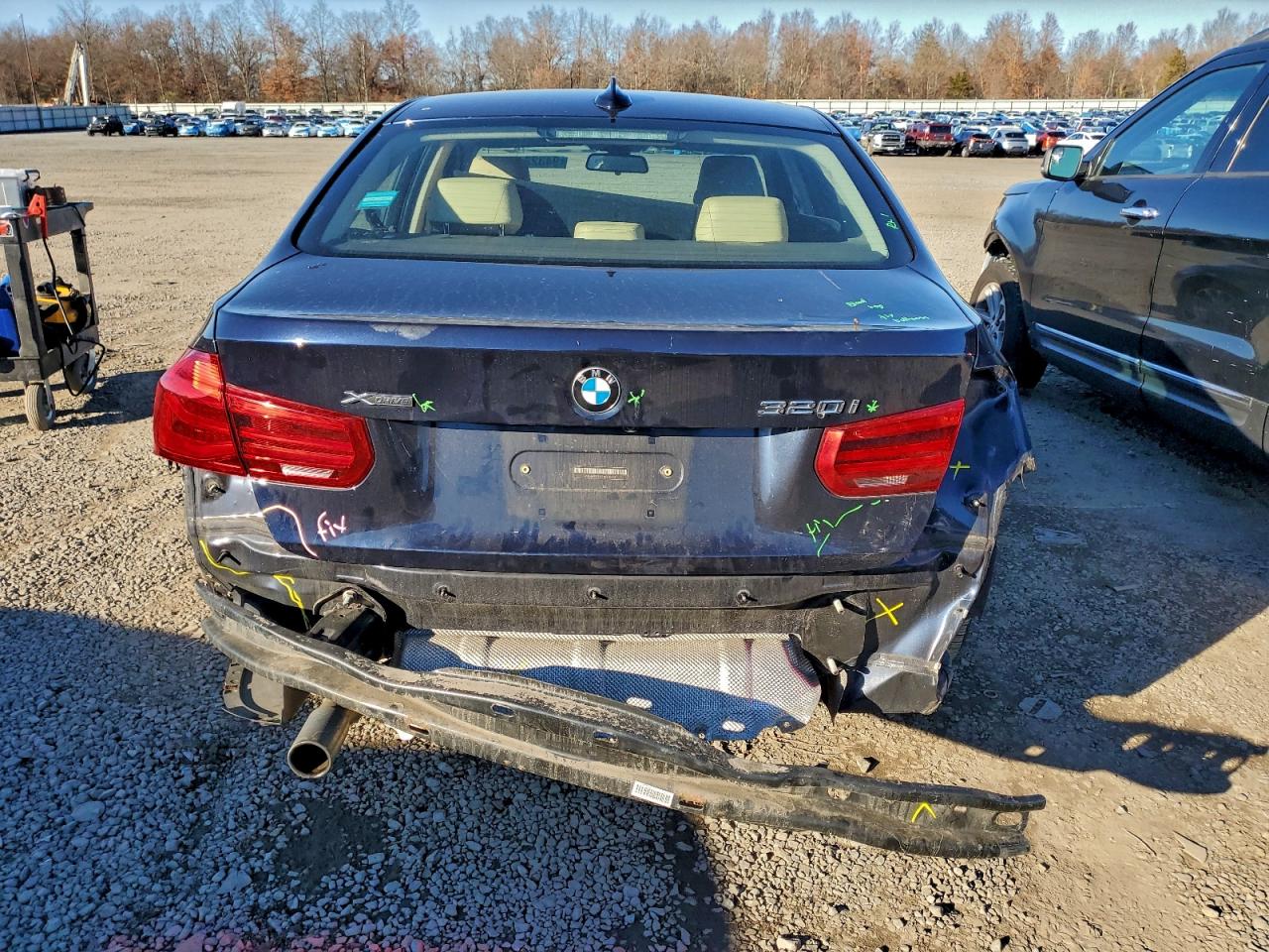 2017 BMW 320 Xi VIN: WBA8E5G50HNU41495 Lot: 94322485