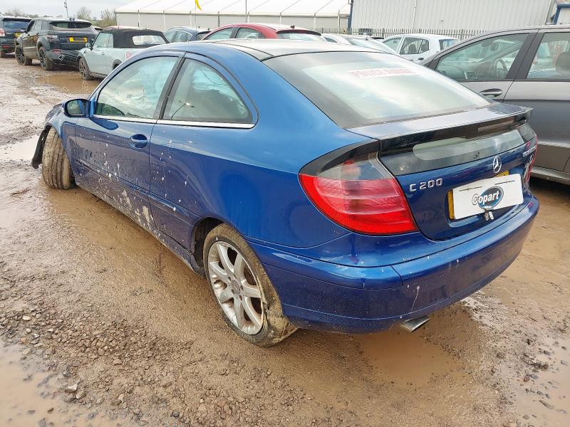 2003 MERCEDES-BENZ C CLASS C200K SE 3DR AUTO