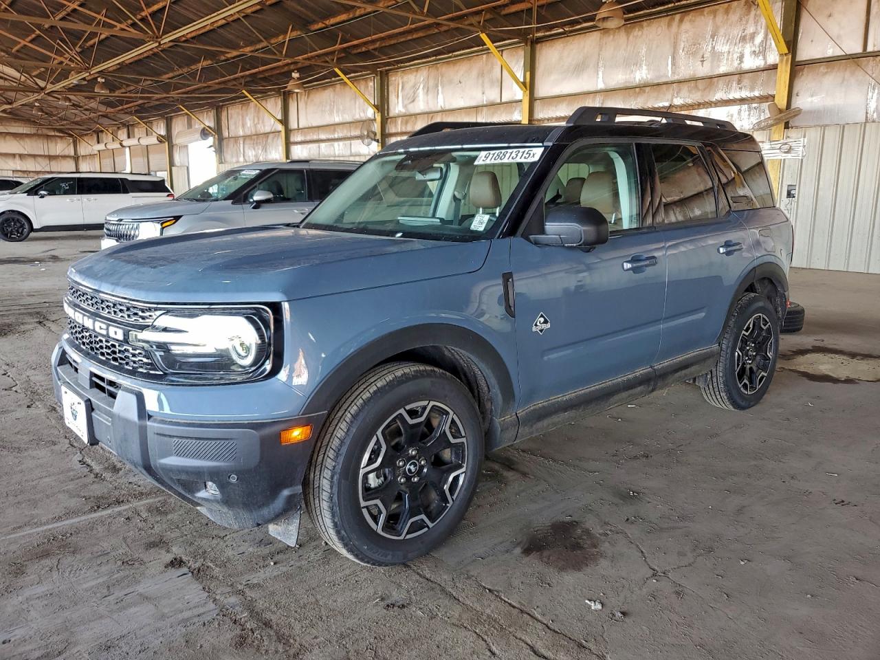 2025 Ford Bronco Sport Outer Banks VIN: 3FMCR9CN4SRE29364 Lot: 91881315