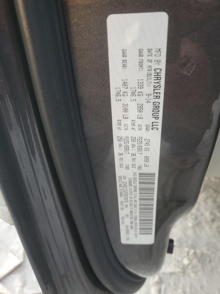 2015 Chrysler Town & Country Touring L VIN: 2C4RC1CG2FR578578 Lot: 91972215