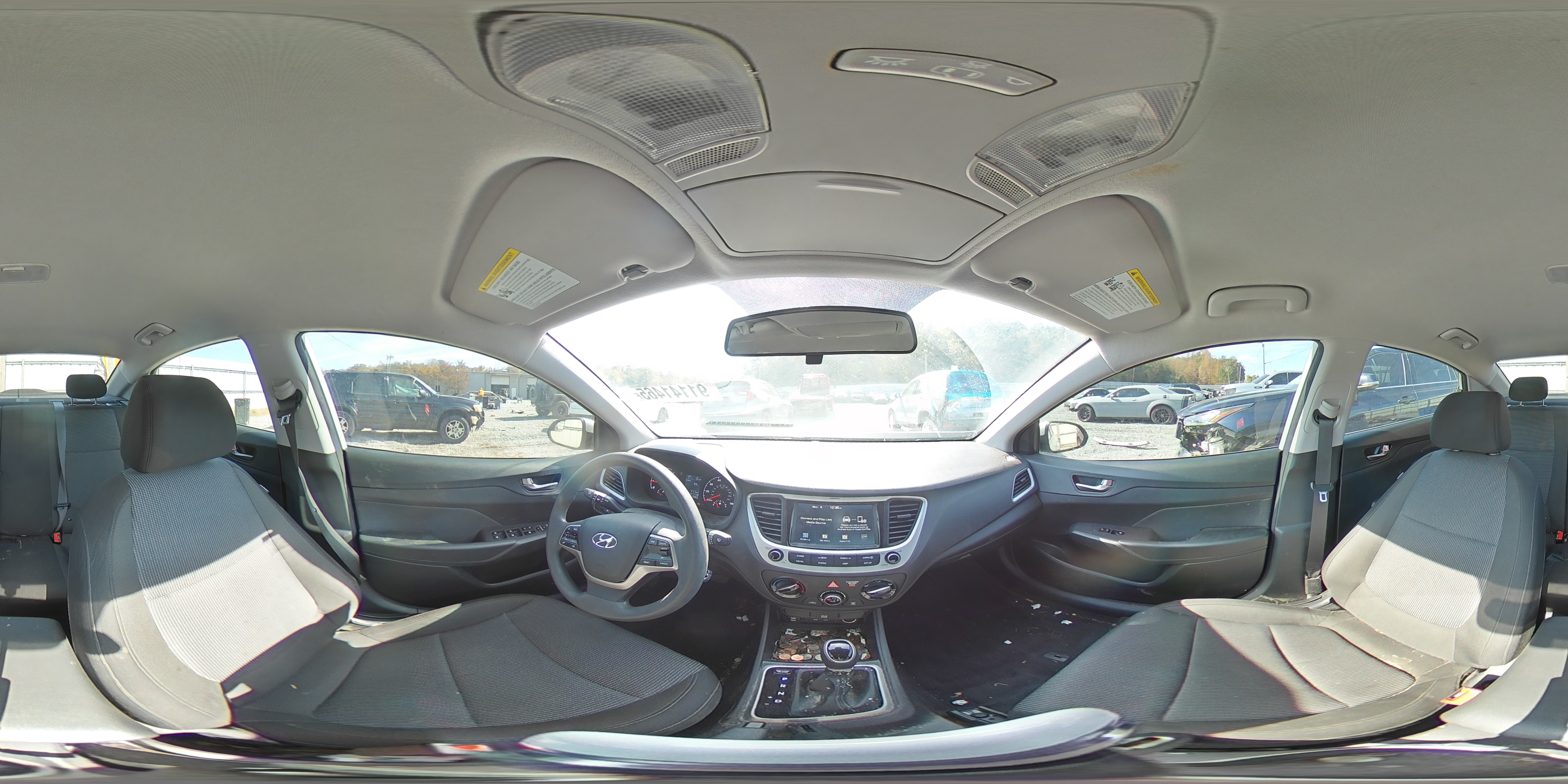 2022 Hyundai Accent Se VIN: 3KPC24A69NE187769 Lot: 91141465