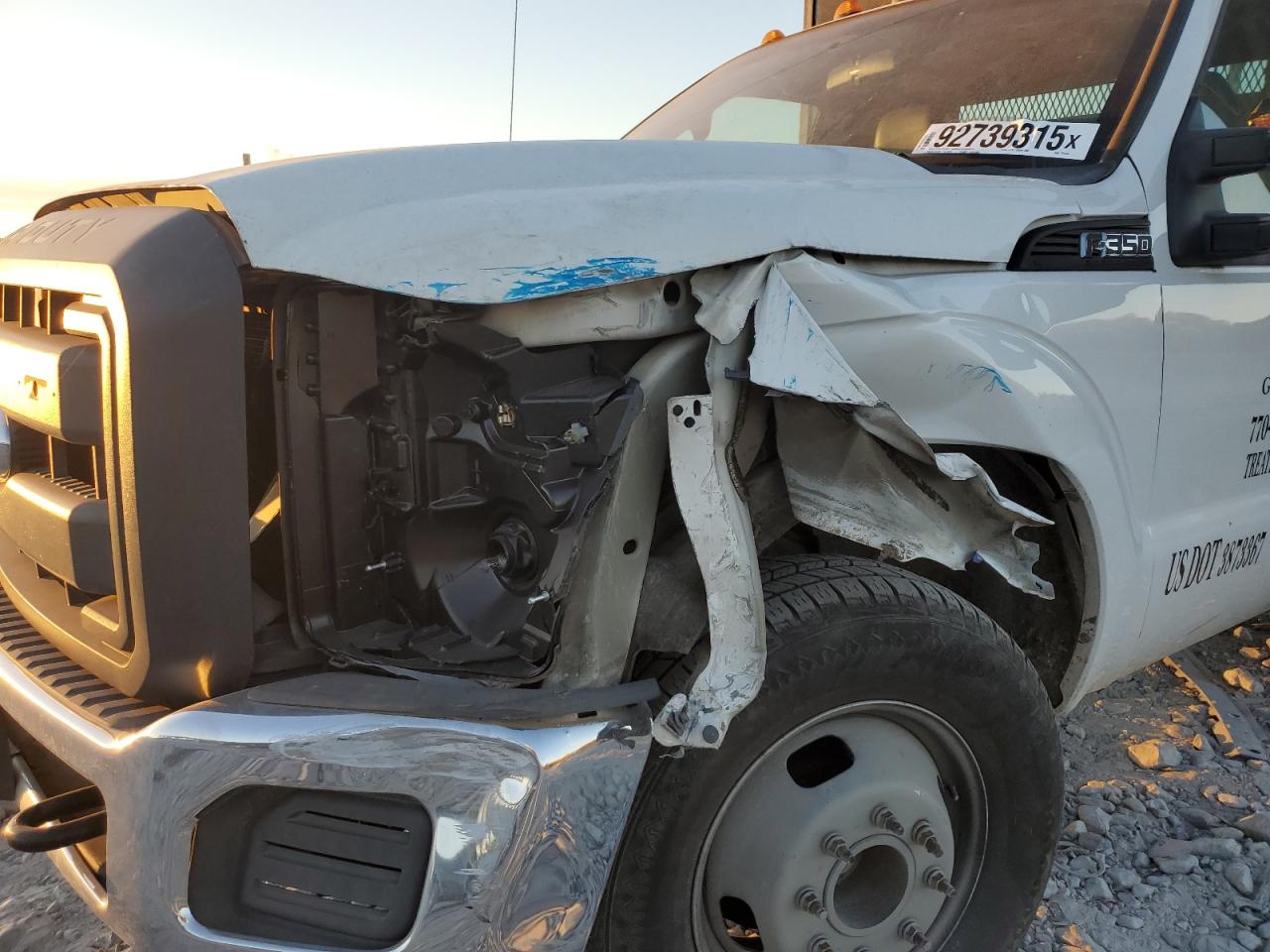 2012 Ford F350 Super Duty VIN: 1FDRF3G6XCEC24106 Lot: 92739315