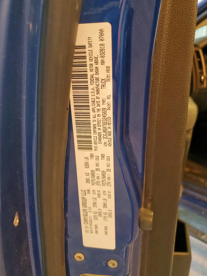2014 Ram 1500 St VIN: 3C6JR6AT6EG245028 Lot: 90244425