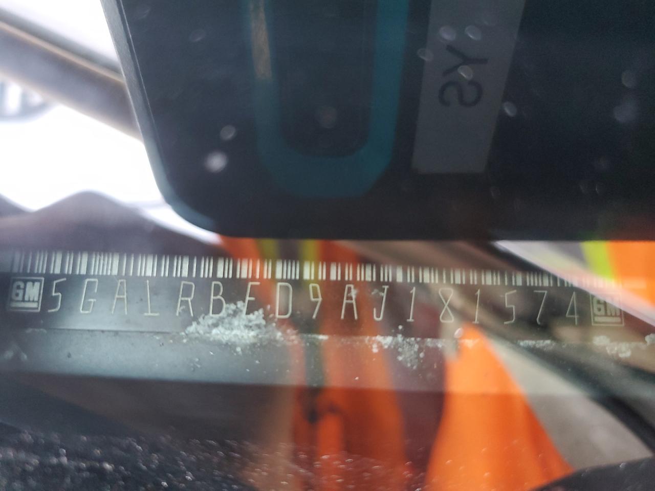 2010 Buick Enclave Cxl VIN: 5GALRBED9AJ181574 Lot: 91632085