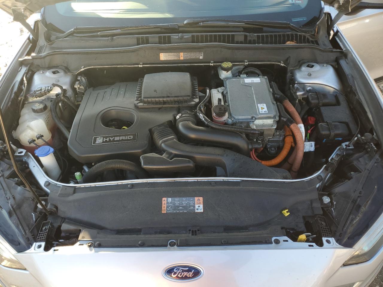 2018 Ford Fusion S Hybrid VIN: 3FA6P0UU0JR122447 Lot: 91210365