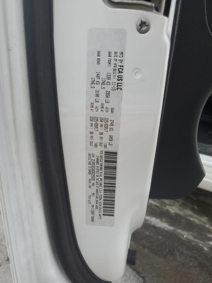 2016 Dodge Grand Caravan R/T VIN: 2C4RDGEG0GR225335 Lot: 93003775