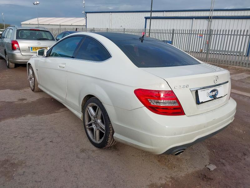 2011 MERCEDES-BENZ C CLASS C220 CDI BLUEEFF AMG SPORT EDITION 125 2DR AUTO
