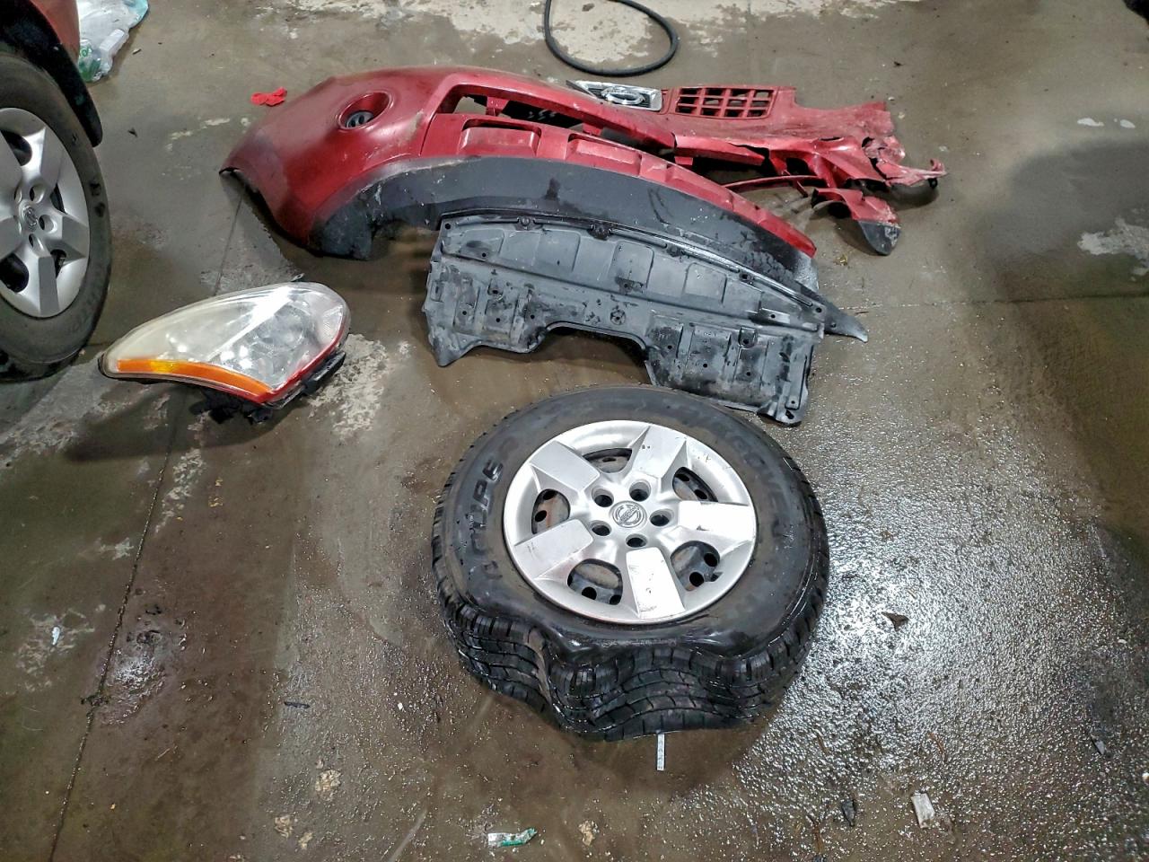 2008 Nissan Rogue S VIN: JN8AS58T28W023433 Lot: 93882855