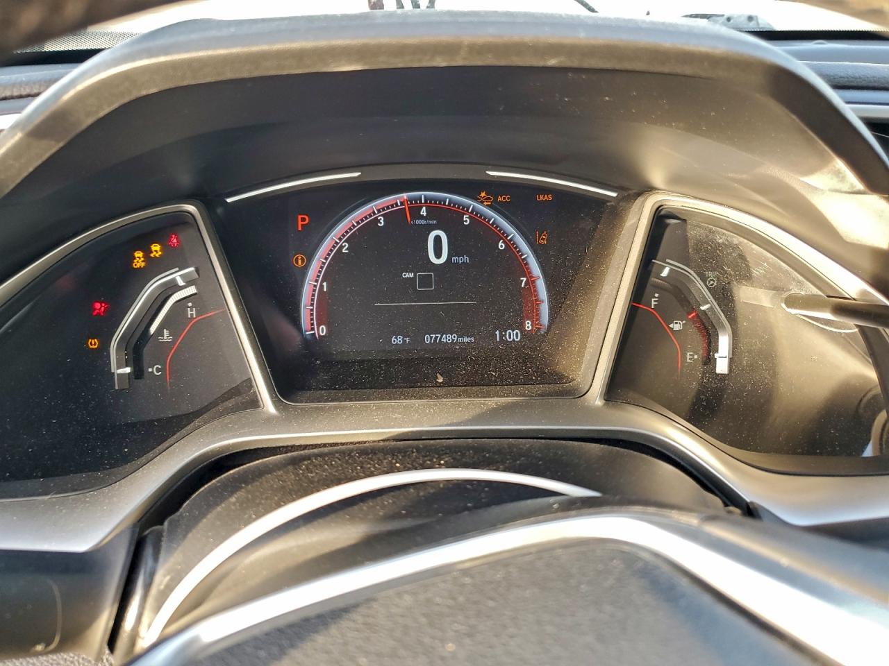 2019 Honda Civic Sport VIN: 2HGFC2F88KH570287 Lot: 91295255