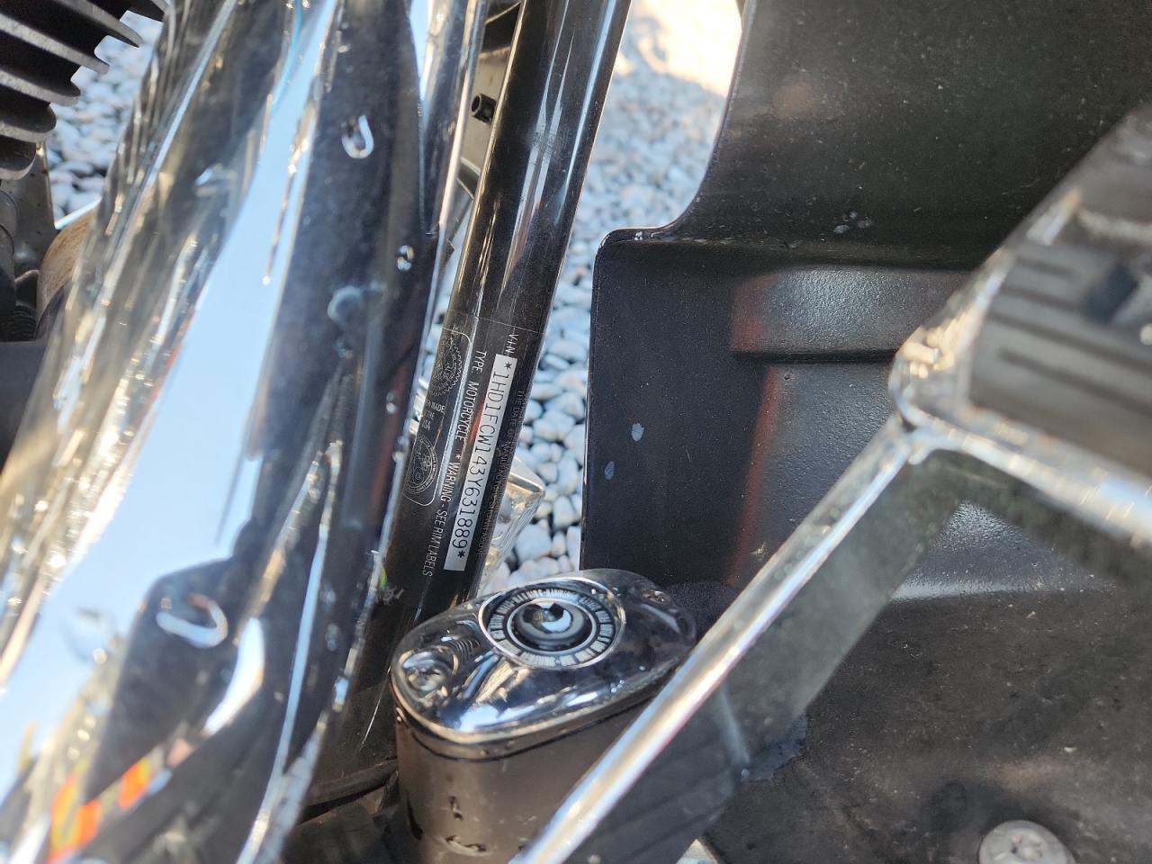 2003 Harley-Davidson Flhtcui VIN: 1HD1FCW143Y631889 Lot: 91109025