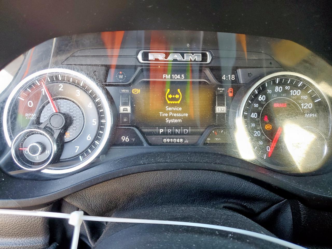 2019 Ram 1500 Big Horn/Lone Star VIN: 1C6RREFT9KN838522 Lot: 93121955