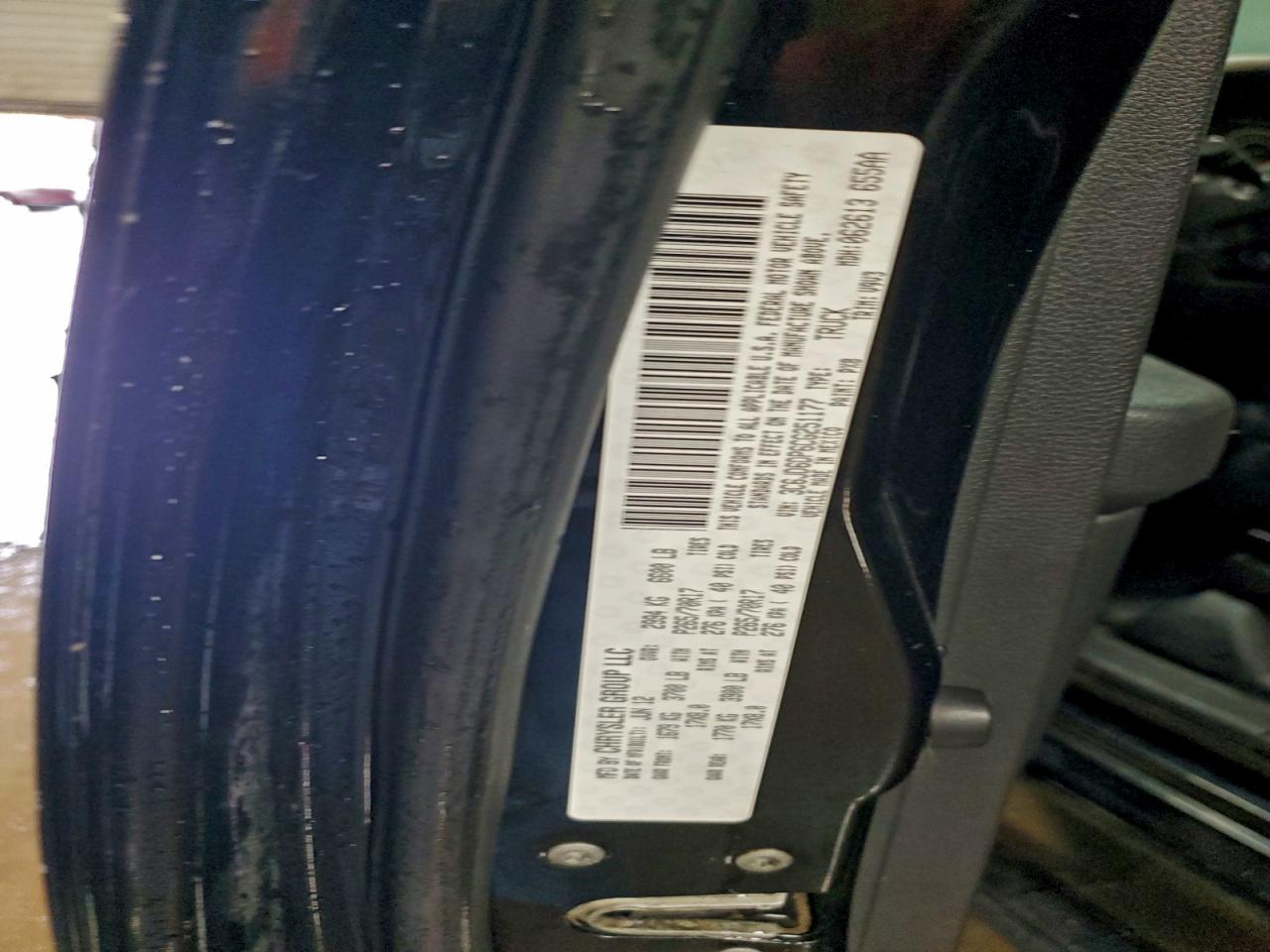 2012 Dodge Ram 1500 St VIN: 3C6JD6DP6CG251177 Lot: 92754975