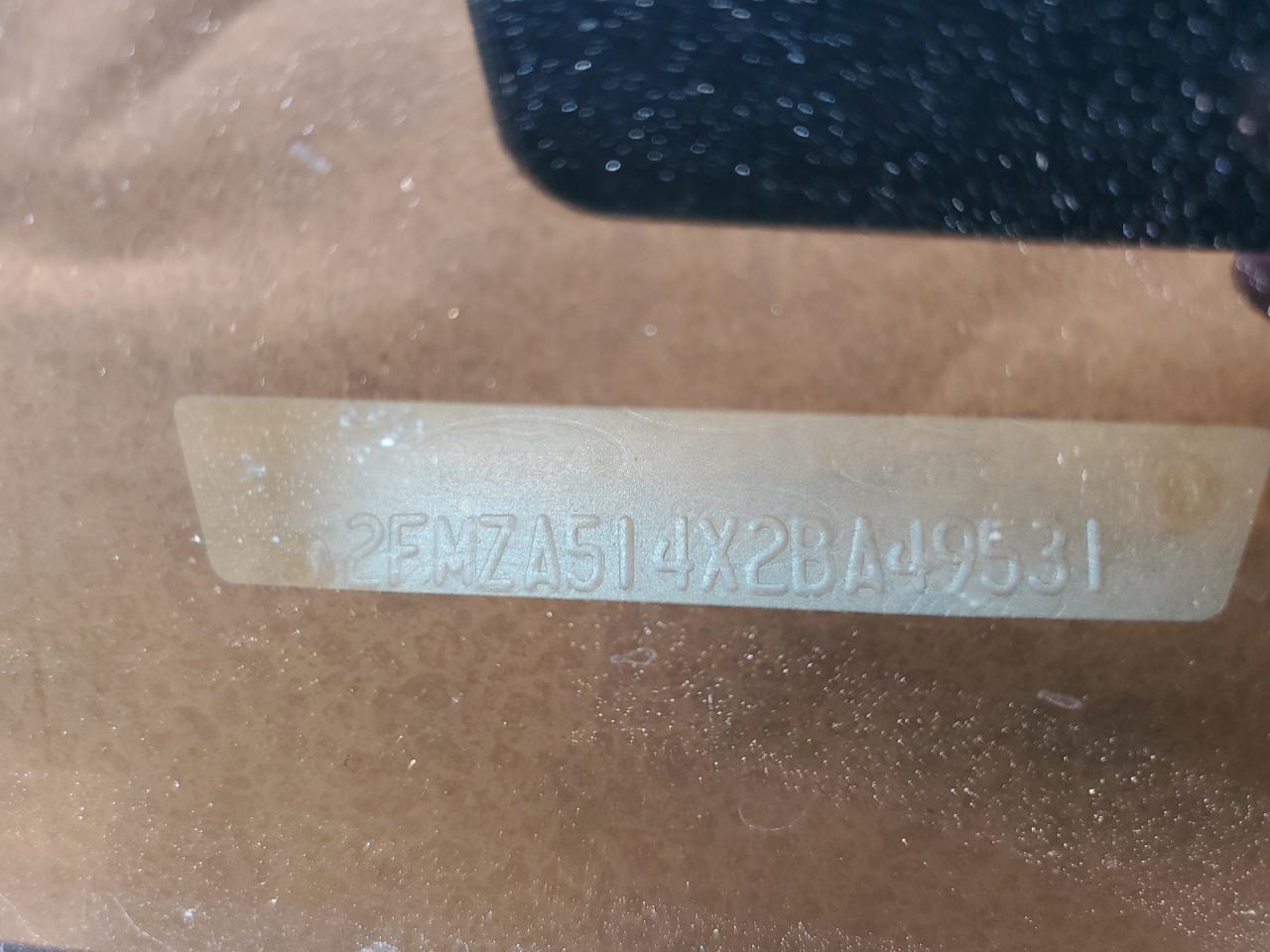 2002 Ford Windstar Lx VIN: 2FMZA514X2BA49531 Lot: 92271725