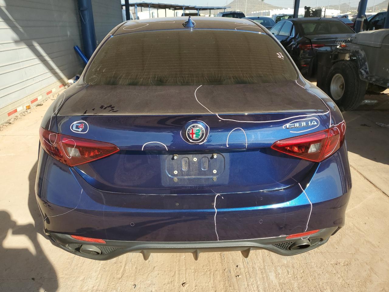2018 Alfa Romeo Giulia Ti Q4 VIN: ZARFAEEN0J7567414 Lot: 92266595