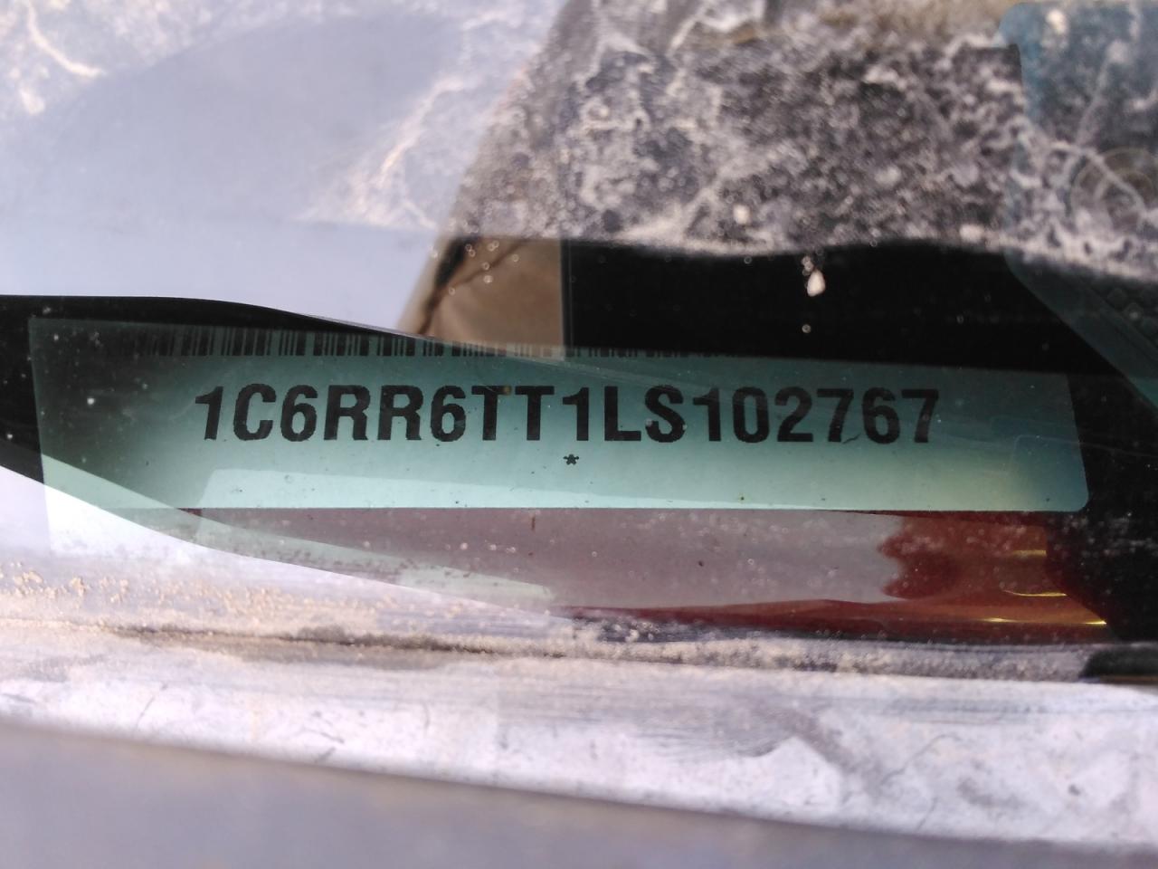 2020 Ram 1500 Classic Slt VIN: 1C6RR6TT1LS102767 Lot: 91018355