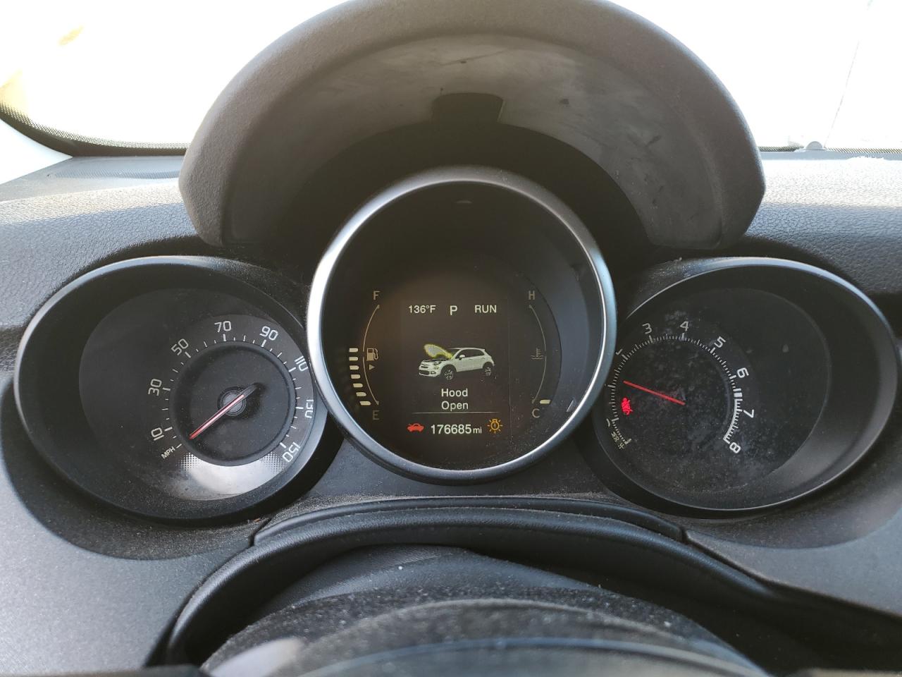 2016 Fiat 500X Trekking VIN: ZFBCFXCT6GP389936 Lot: 93889315