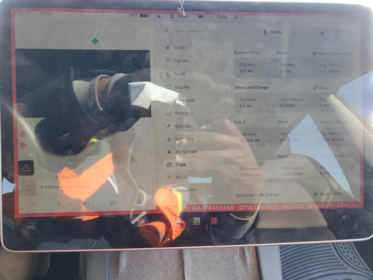 2023 Tesla Model 3 VIN: 5YJ3E1EA5PF455458 Lot: 92781765