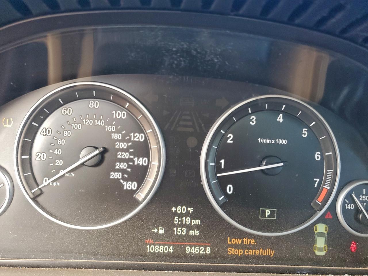 2012 BMW 535 Xi VIN: WBAFU7C53CDU60875 Lot: 93938445