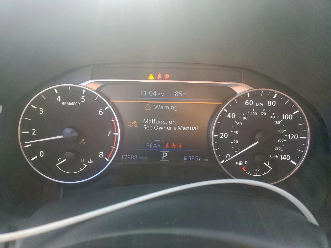 2025 Nissan Altima Sv VIN: 1N4BL4DV6SN384942 Lot: 92719975