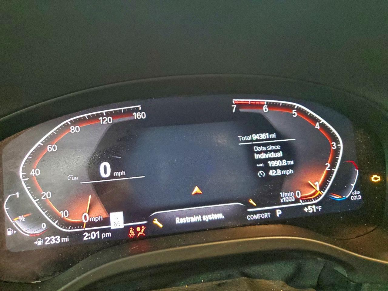 2022 BMW X3 xDrive30I VIN: 5UX53DP0XN9L35732 Lot: 93878785