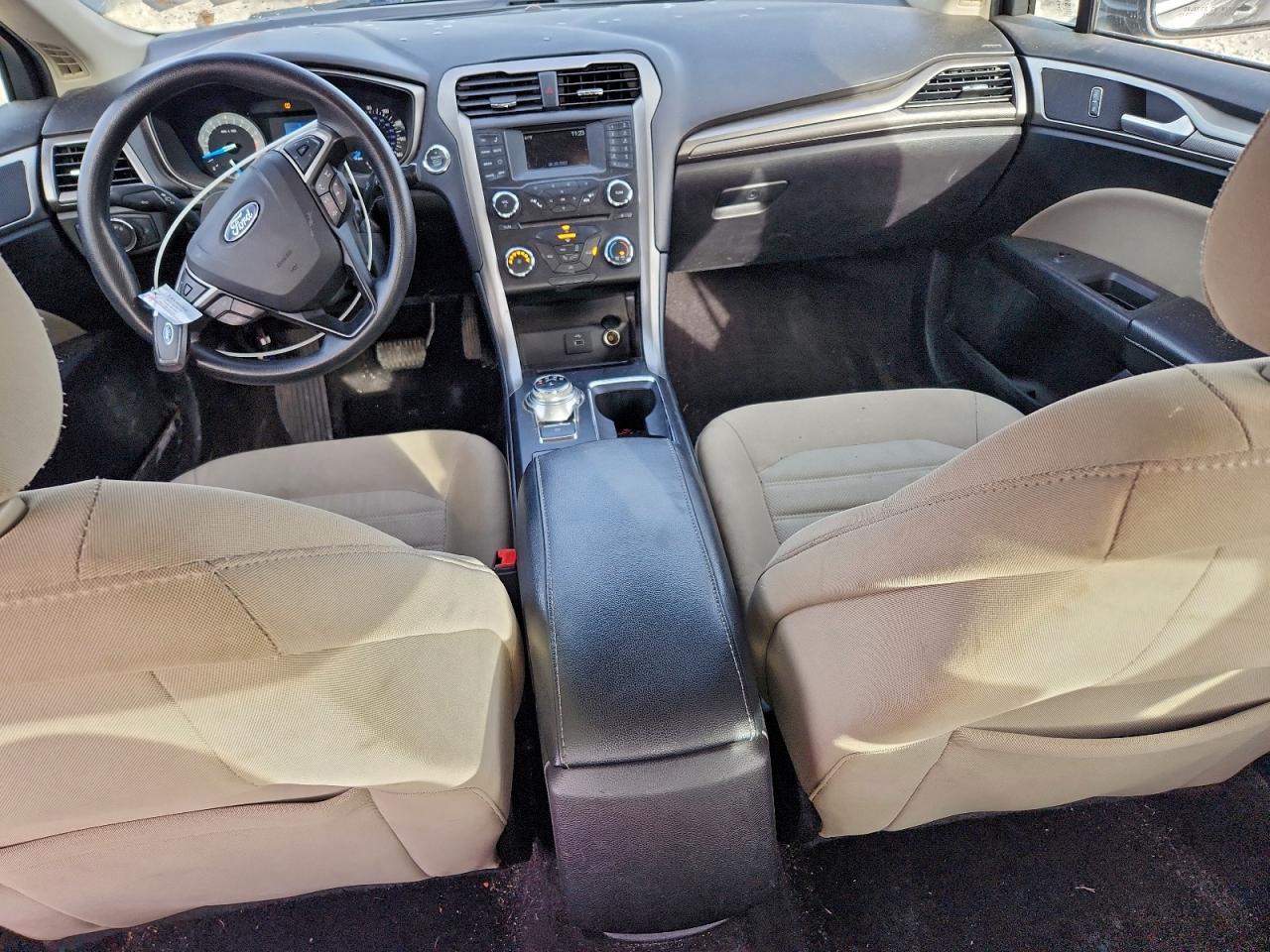 2017 Ford Fusion S VIN: 3FA6P0G7XHR176113 Lot: 93761015