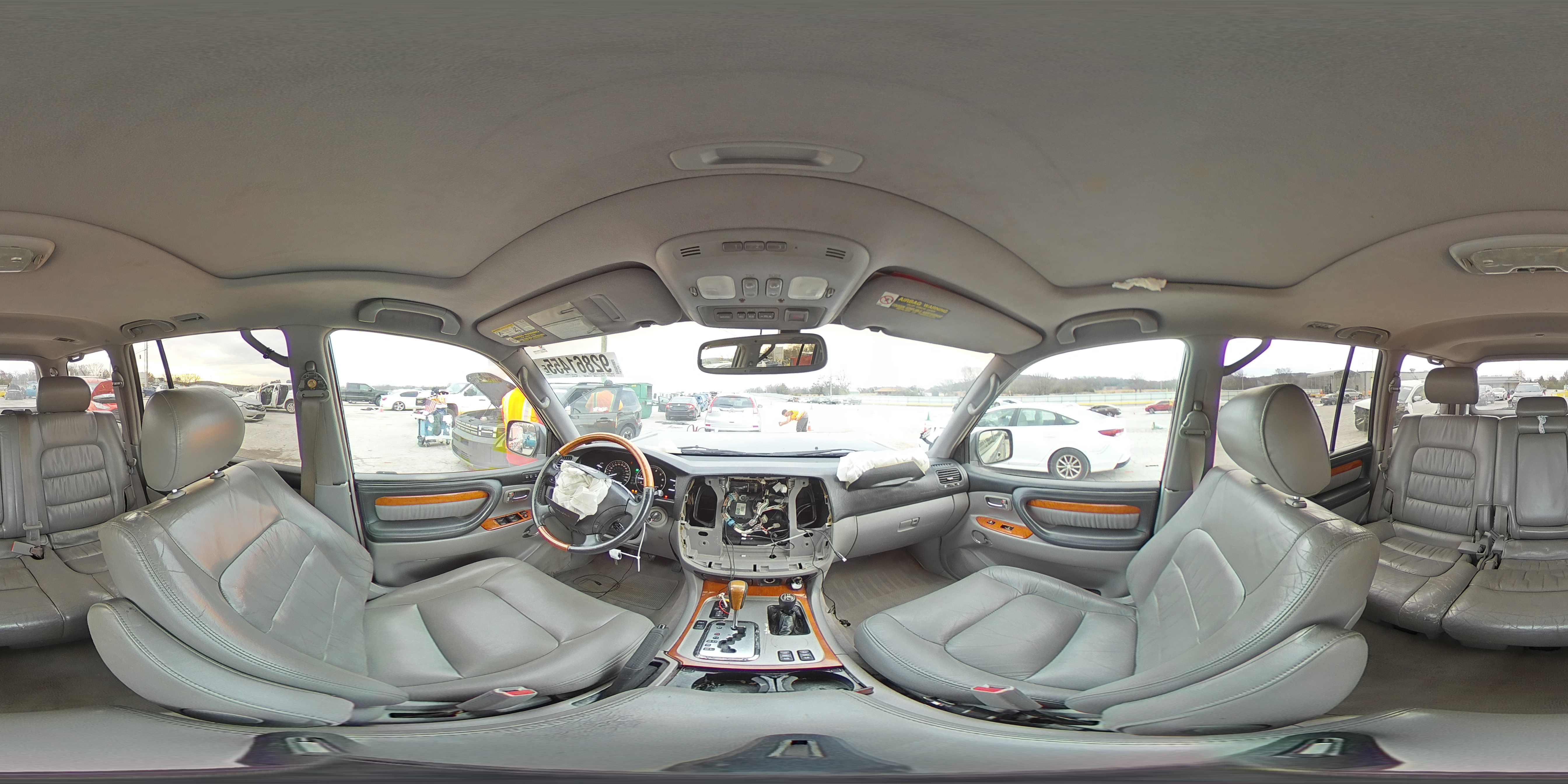 2003 Lexus Lx 470 VIN: JTJHT00W933525752 Lot: 92861455