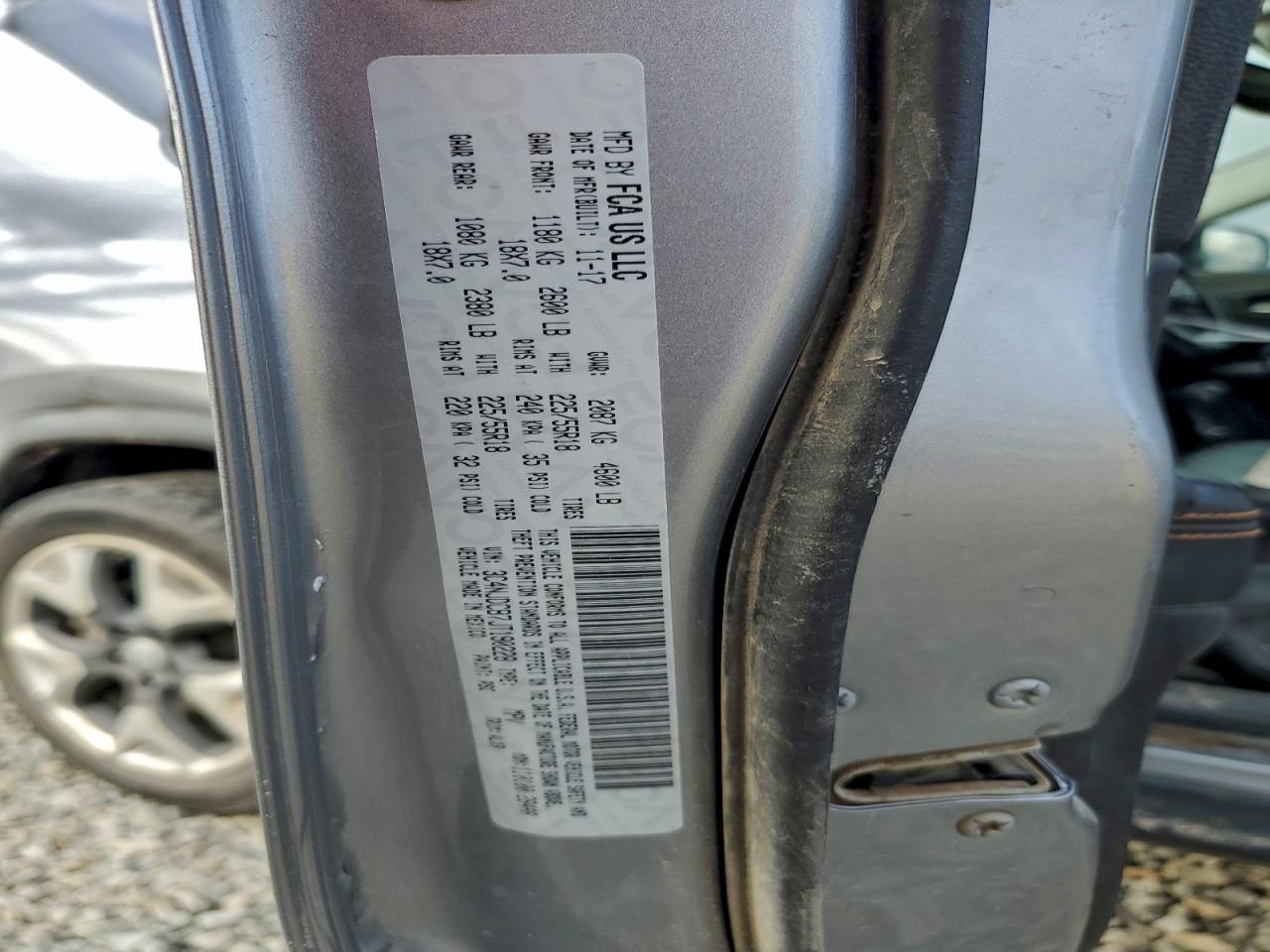 2018 Jeep Compass Limited VIN: 3C4NJDCB7JT190228 Lot: 93857165