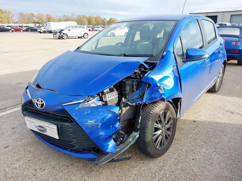 2017 TOYOTA YARIS 1.5 VVT-I ICON TECH 5DR CVT for sale at Copart NEWBURY