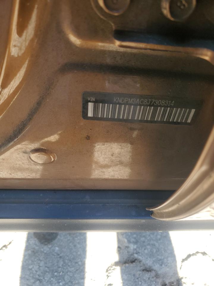 2018 Kia Sportage Lx VIN: KNDPM3AC8J7308314 Lot: 92935755