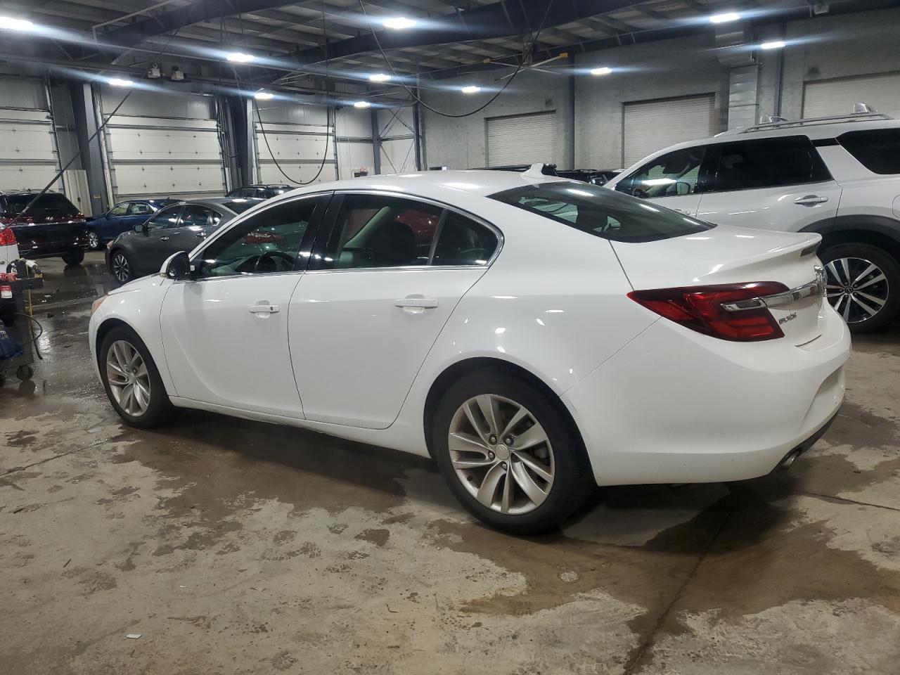 2014 Buick Regal white sedan gas 2G4GK5EX6E9191010 photo #3