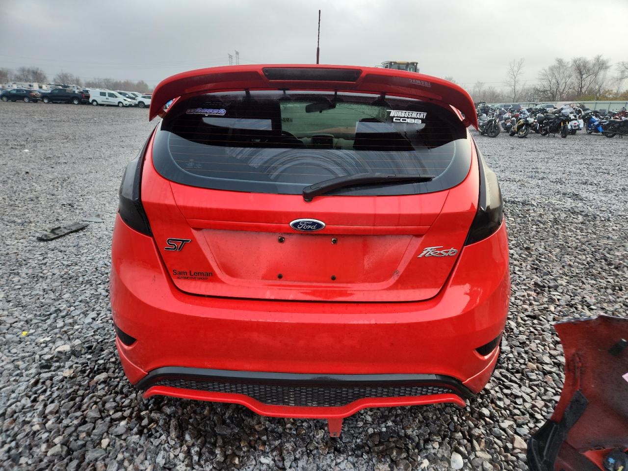 2015 Ford Fiesta St VIN: 3FADP4GX0FM222606 Lot: 93434115
