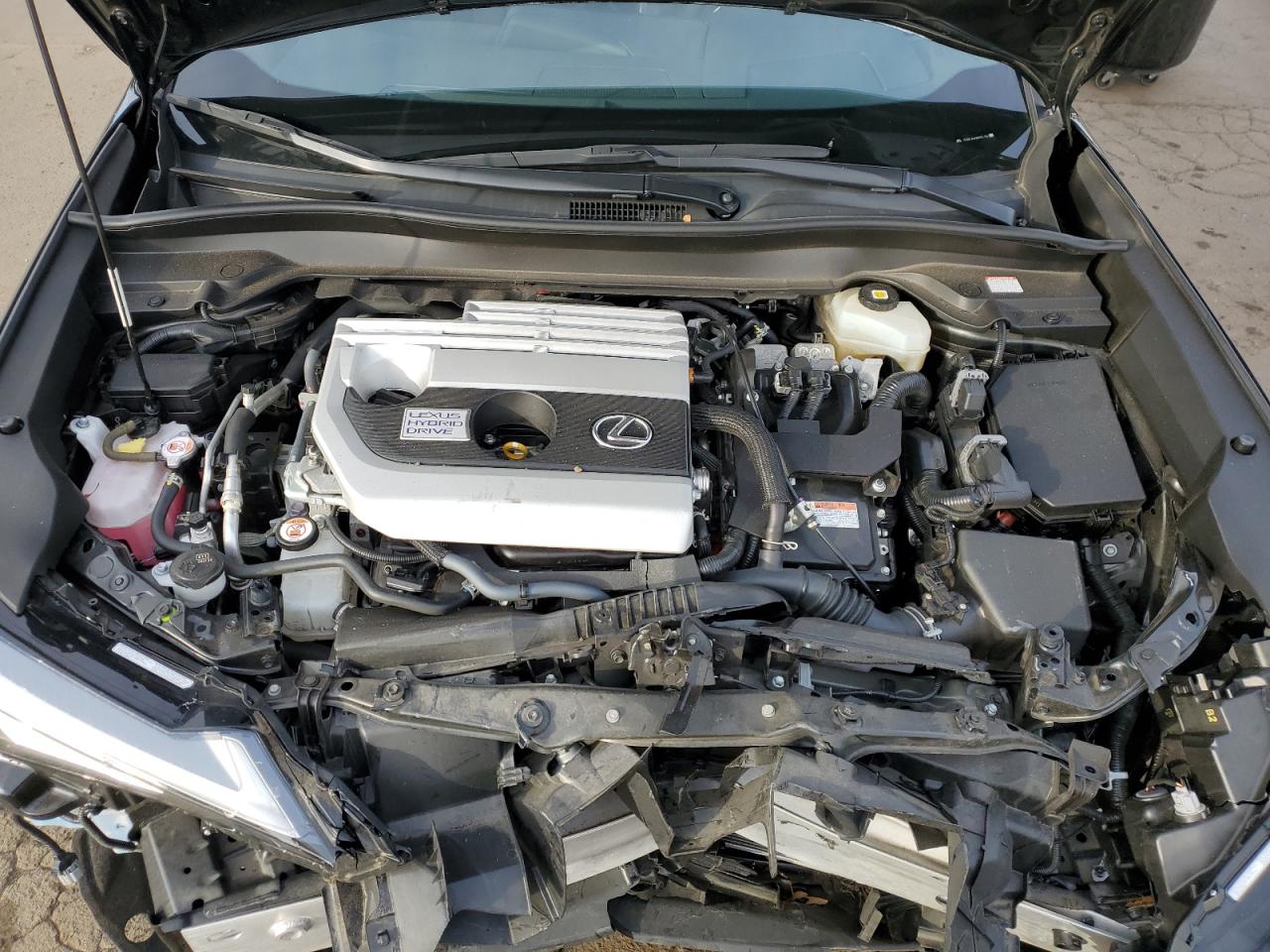 2021 Lexus Ux 250H VIN: JTHR9JBH0M2051156 Lot: 92990525