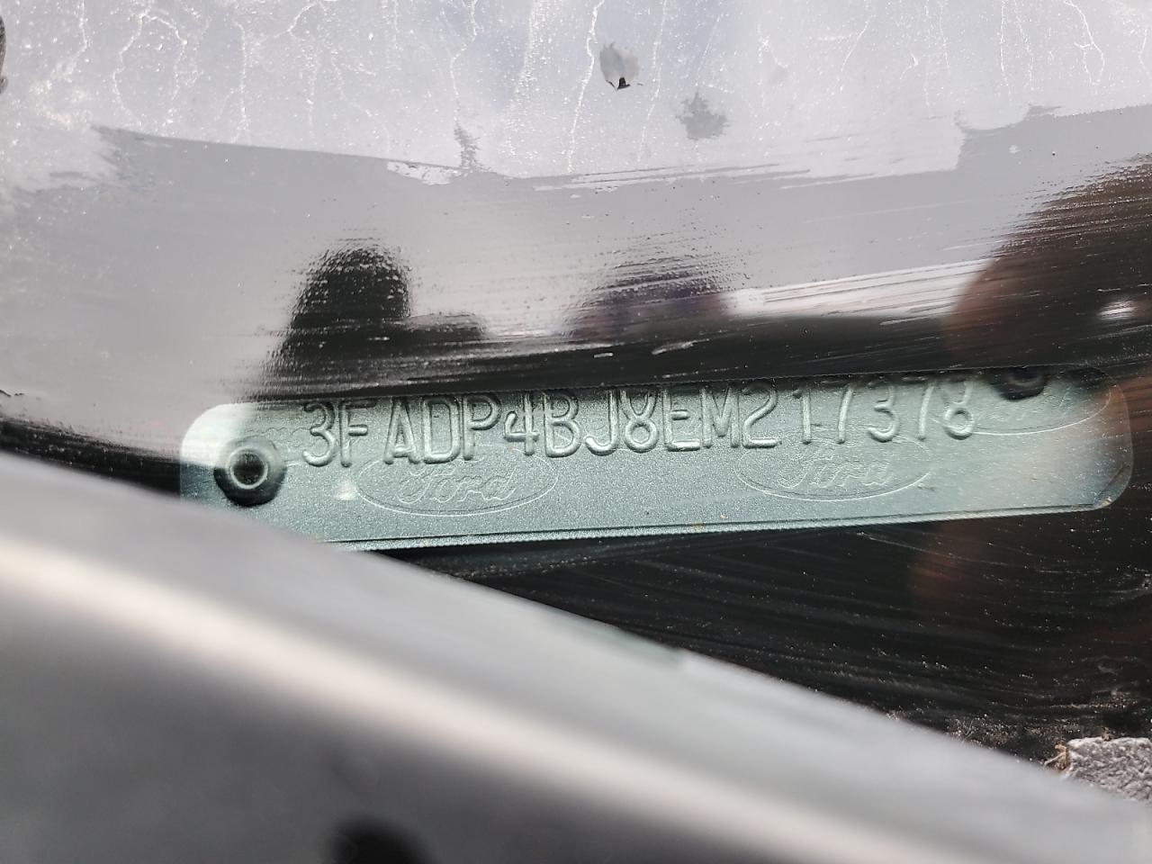 2014 Ford Fiesta Se VIN: 3FADP4BJ8EM217378 Lot: 92988755