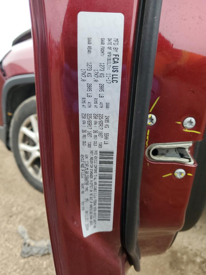 2018 Jeep Cherokee Latitude Plus VIN: 1C4PJMLB0JD600799 Lot: 92796995