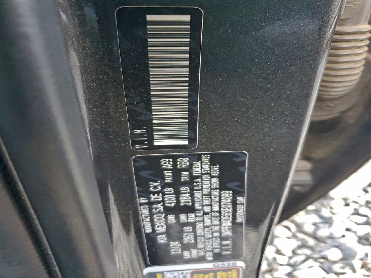 2025 Kia K4 Gt Line VIN: 3KPFW4DE6SE074099 Lot: 94191435