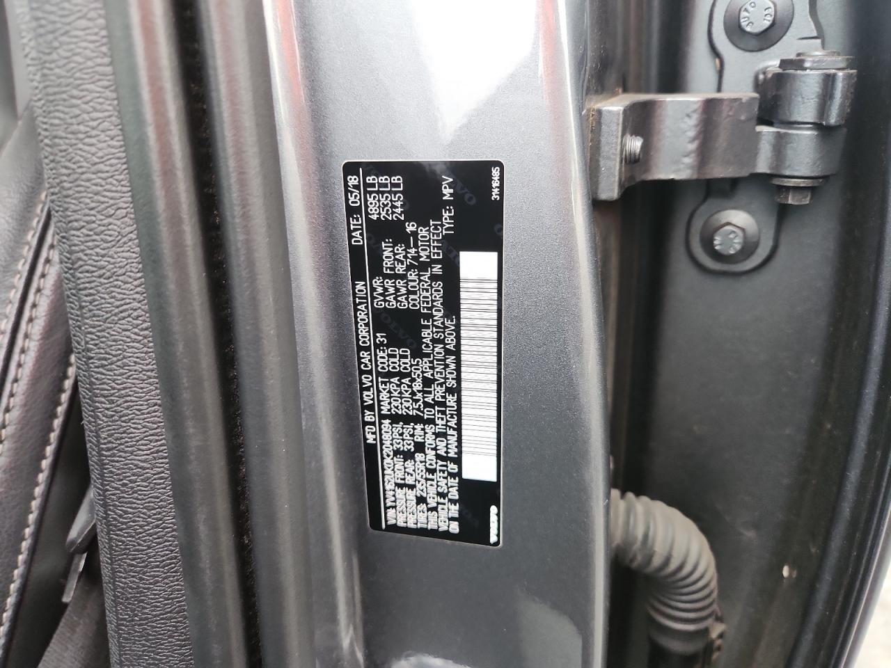 2019 Volvo Xc40 T5 Momentum VIN: YV4162UK0K2048094 Lot: 90687595