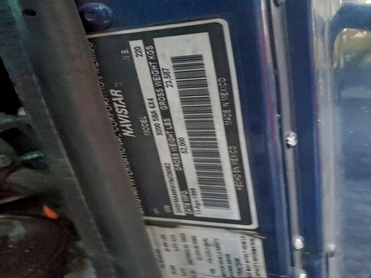 2000 International 9200 VIN: 3HSFMAMR8YN026062 Lot: 93896625