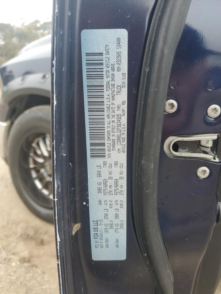 2015 Ram 1500 Slt VIN: 1C6RR6LG2FS634925 Lot: 93427695