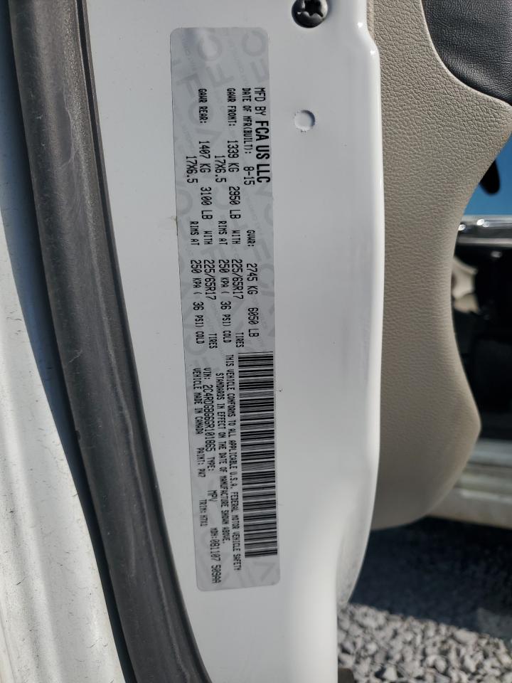 2016 Dodge Grand Caravan Se VIN: 2C4RDGBG6GR101865 Lot: 91225595