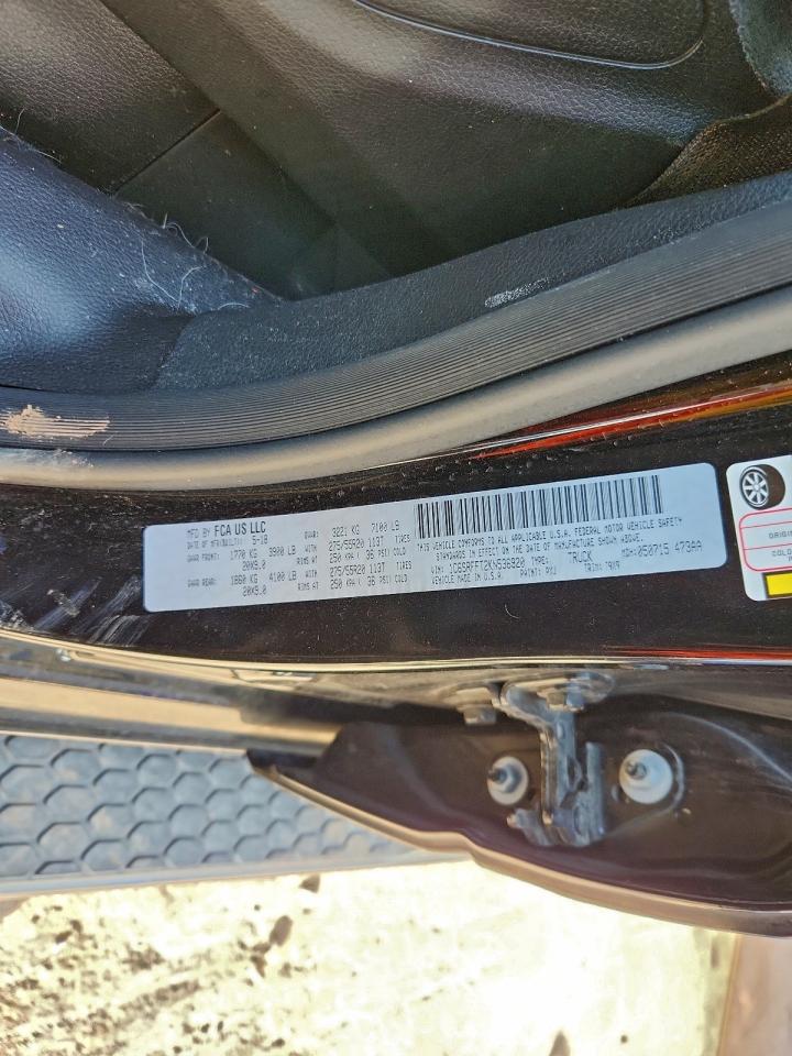 2019 Ram 1500 Big Horn/Lone Star VIN: 1C6SRFFT2KN536920 Lot: 94145205