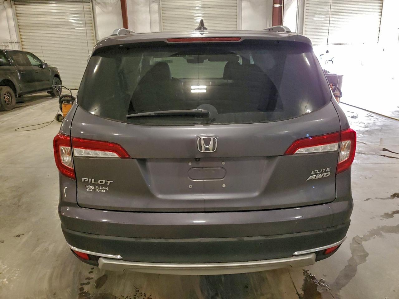 2021 Honda Pilot Elite VIN: 5FNYF6H01MB005739 Lot: 93905775